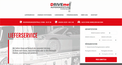 Desktop Screenshot of driveme-autovermietung.de